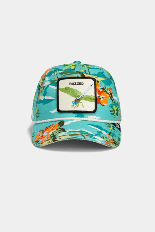 Gorra curva azul snapback libélula Buzzed Hapy Our Salty Rim The Farm de Goorin Bros. (Copia)