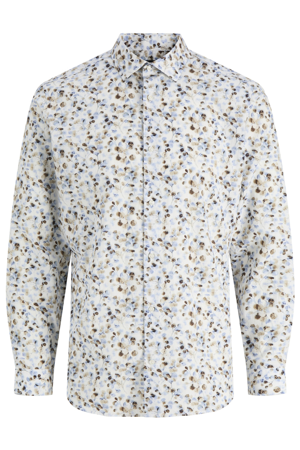 CAMISA J&J BLAPARKER ESTAMPADO SLIM FIT WHITE