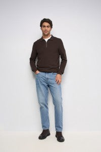 Jersey Salsa Jeans color marron