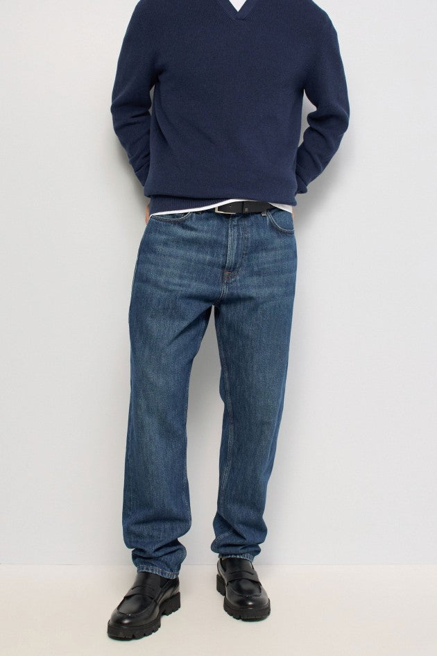 Vaquero Relaxed Fit Salsa Jeans color azul