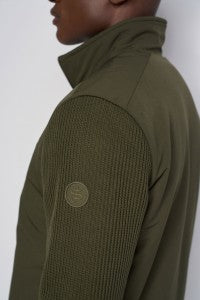 Chaqueta Salsa Jeans mezclilla color verde