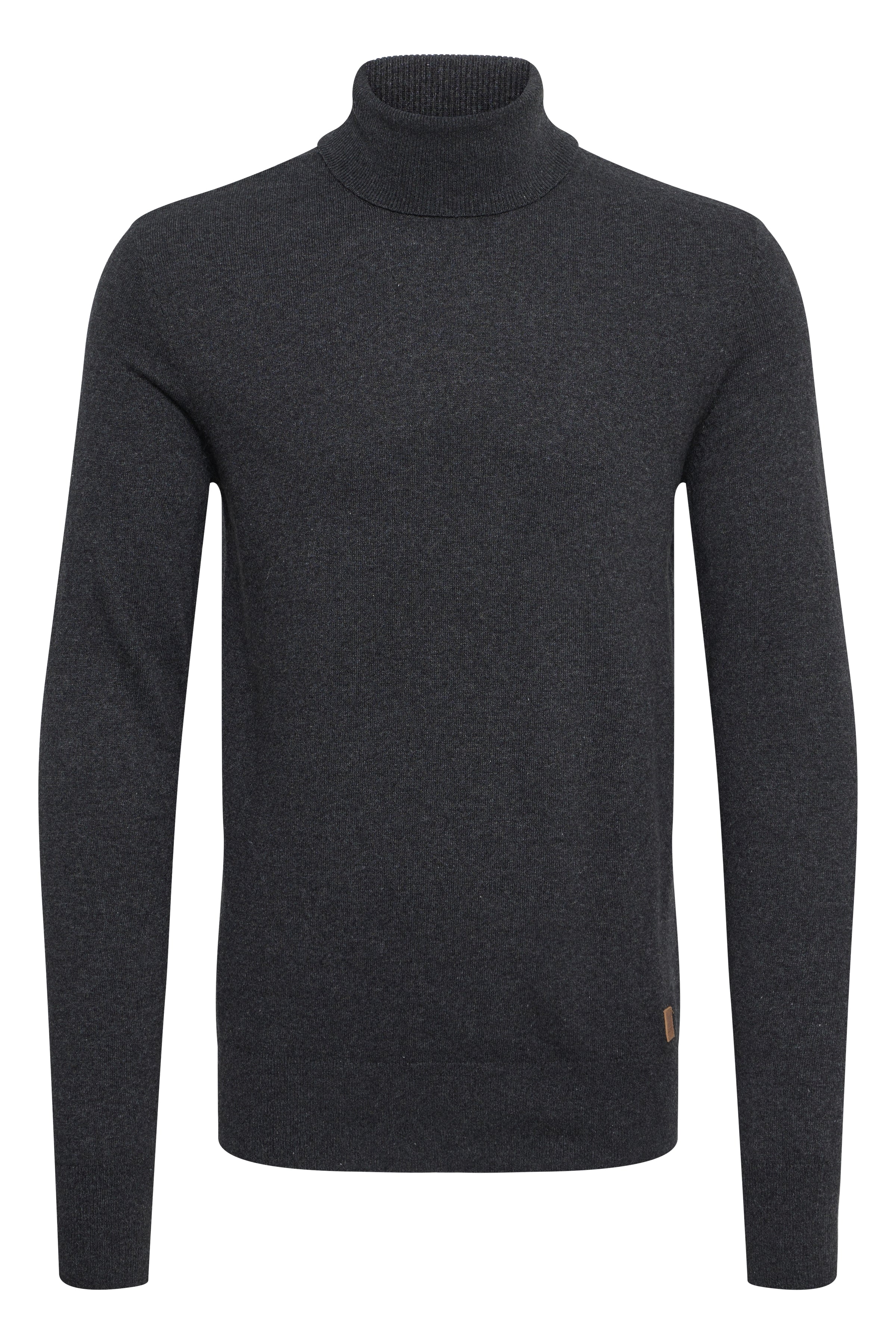 Jersey de punto fino y cuello vuelto