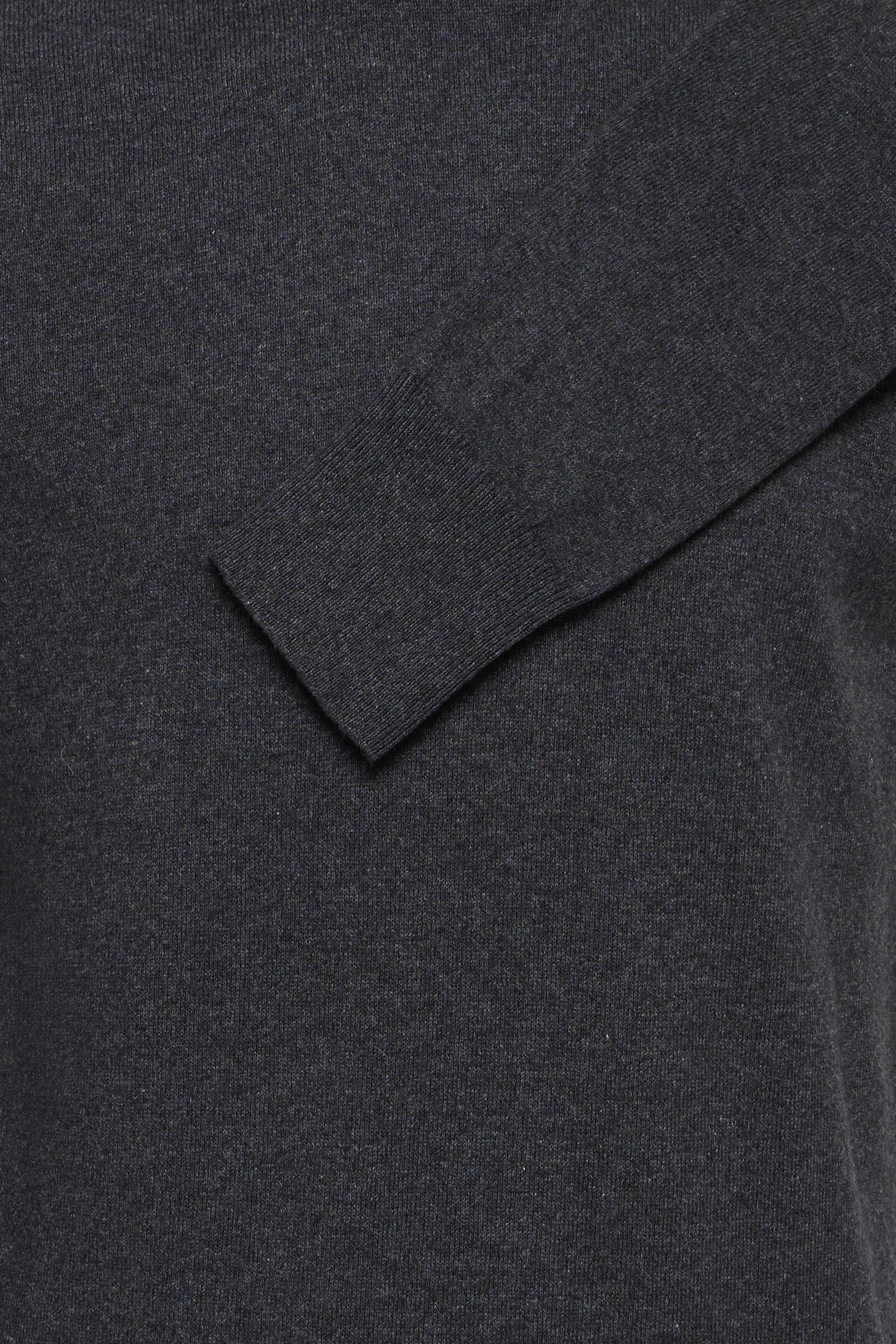 Jersey de punto fino y cuello vuelto