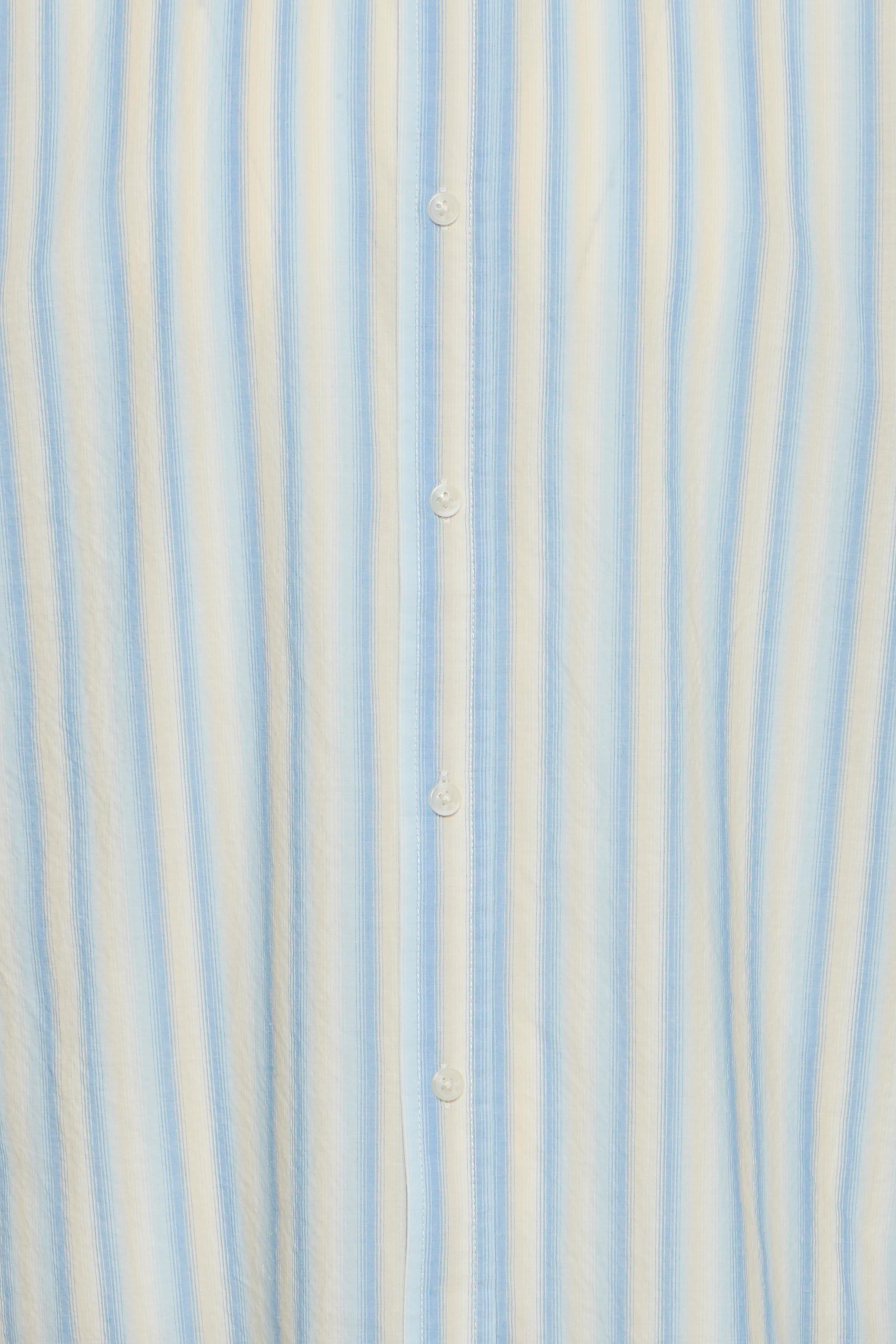 CAMISA BLEND BHAVAN SHIRT STRIPE AZUL