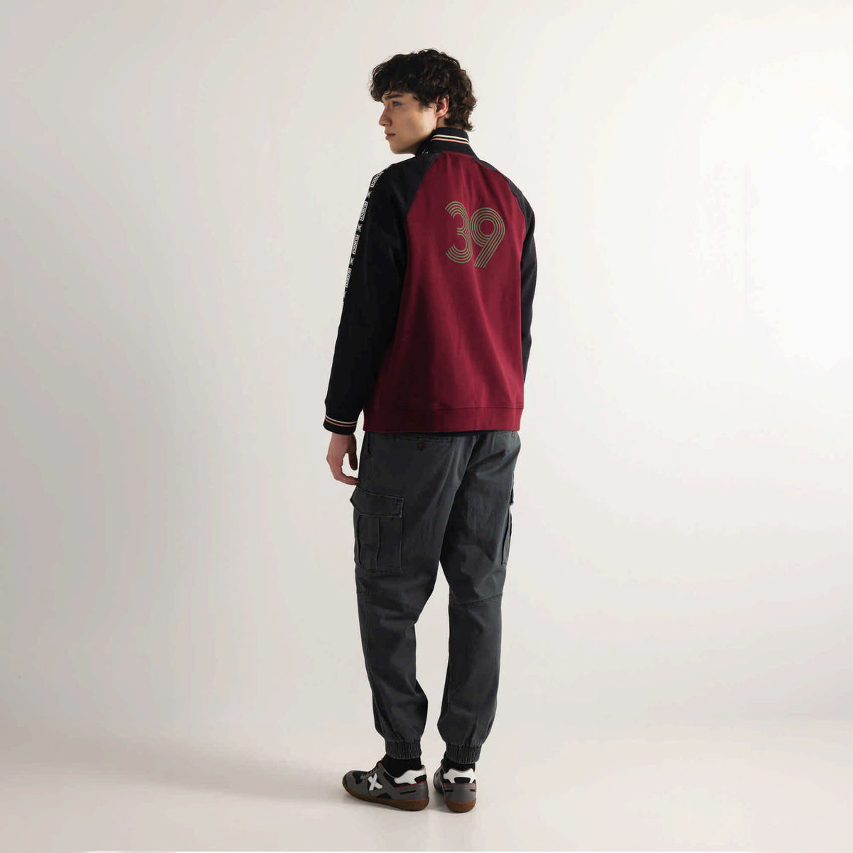 Chaqueta Deportiva Estilo Vintage Regular Fit Burdeos JACKET SCUDETTO WINE