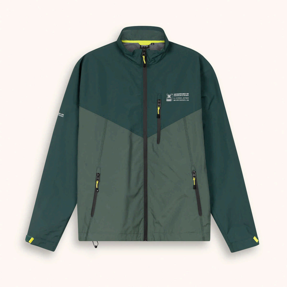 Chaqueta Cortavientos Repelente al Agua Verde JACKET HARBOR GREEN