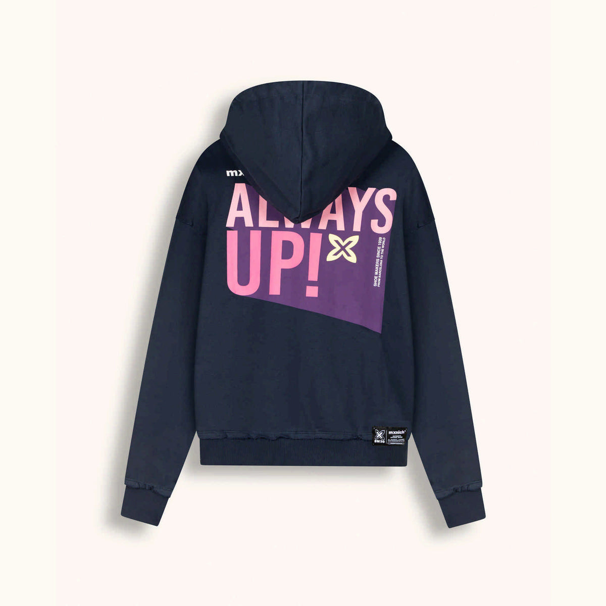 Sudadera Con Capucha Oversize Azul Marino Estampado Trasero HOODIE UP! NAVY