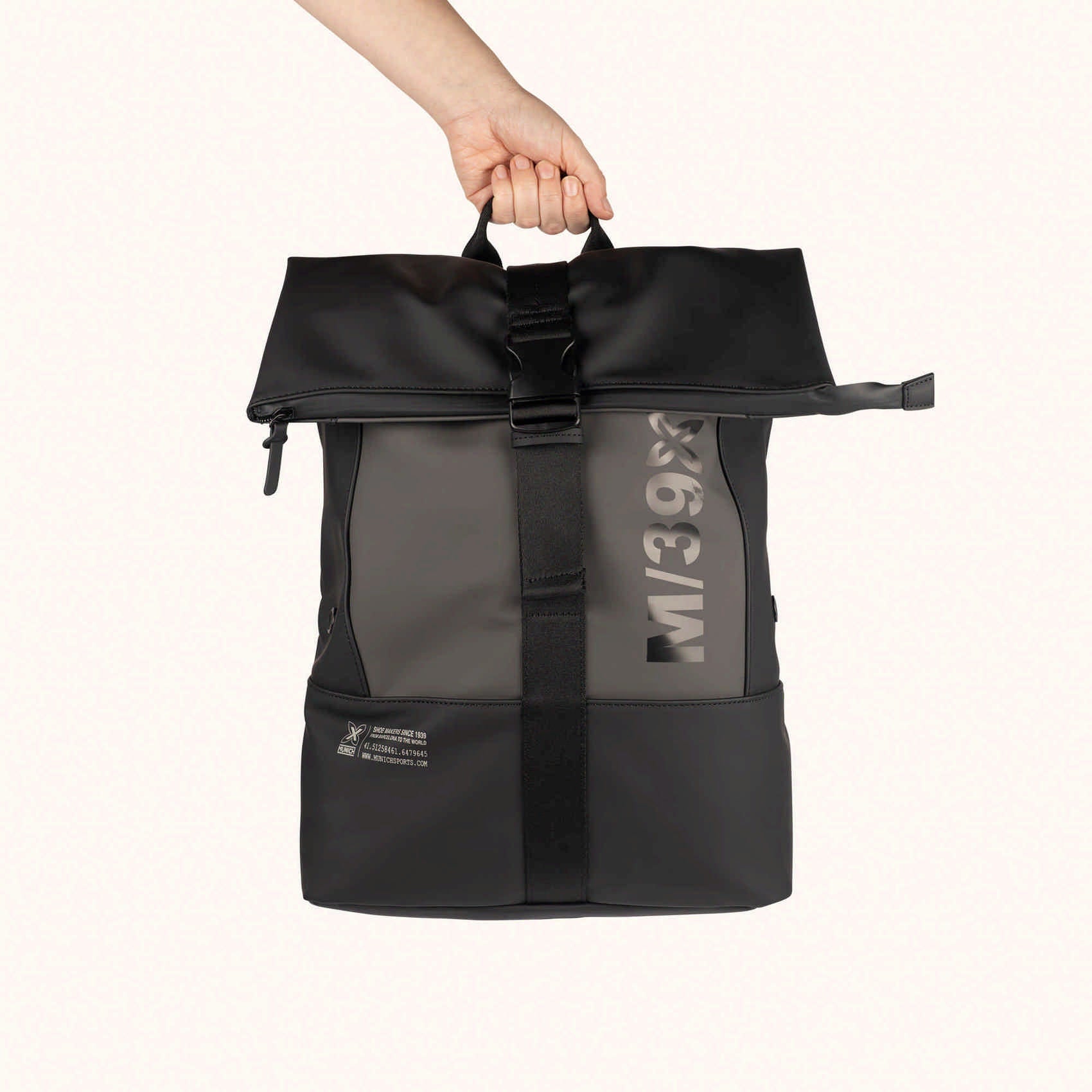 Mochila Urbana Impermeable Munich color Negro