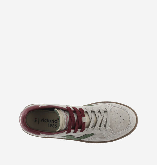 Deportiva Victoria gris Smash Suede