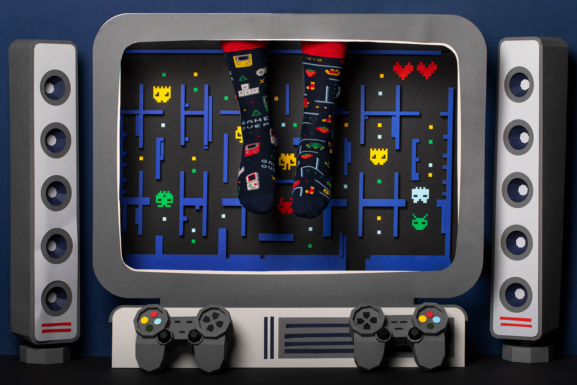 GAME OVER - Calcetines para jugadores Tienda > Largos > GAME OVER GAME OVER