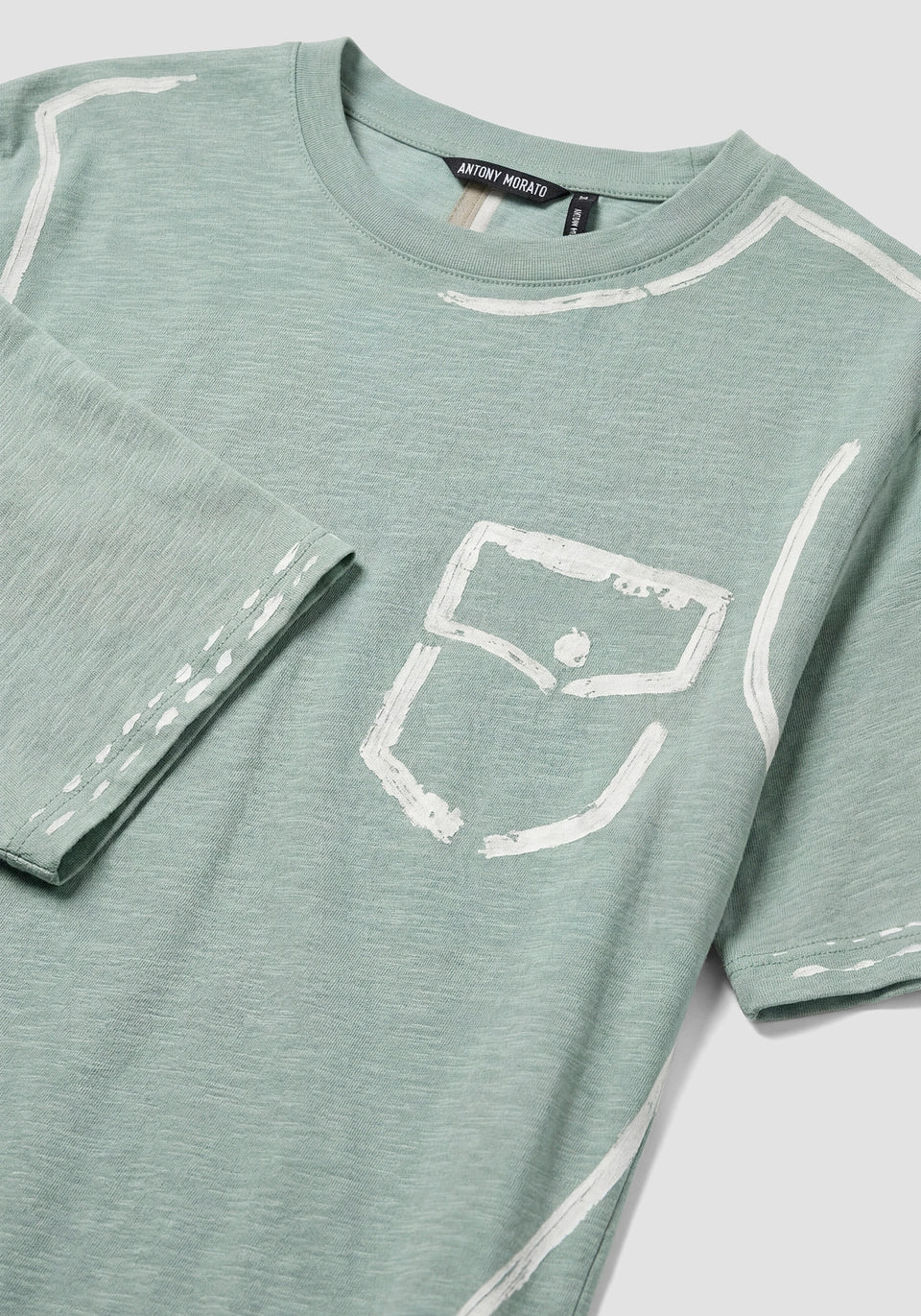 CAMISETA ANTONY MORATO ESTAMPADA VERDE