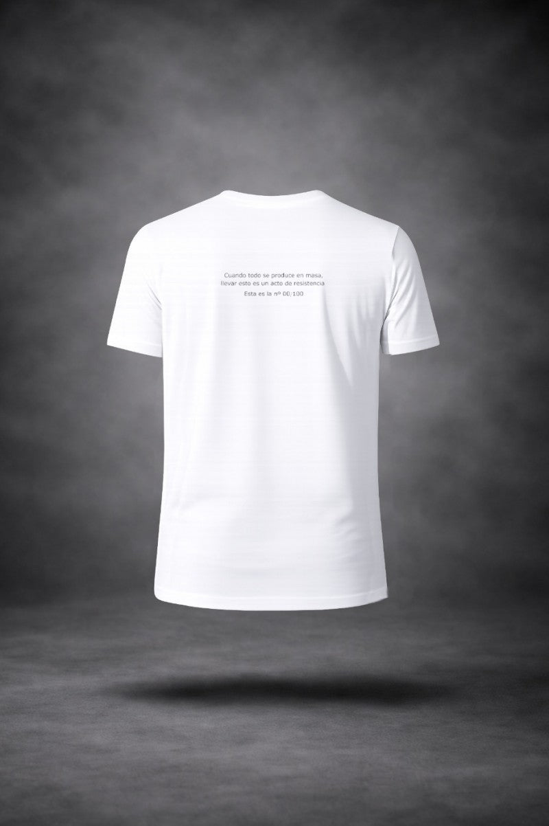 Camiseta de hombre LaSaL COCO blanco