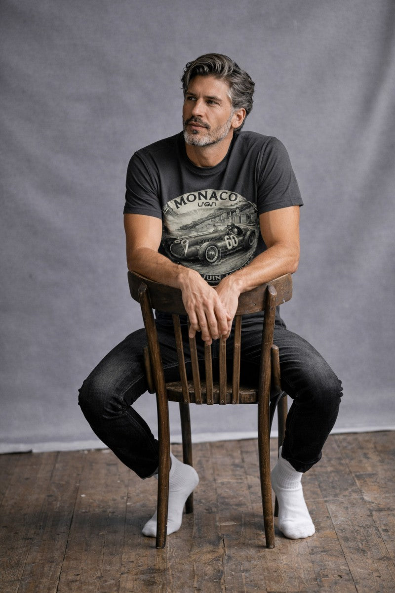 Camiseta de hombre LaSaL MONACO gris