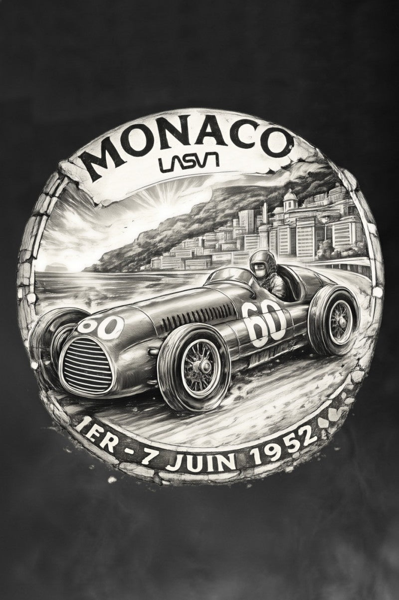 Camiseta de hombre LaSaL MONACO gris