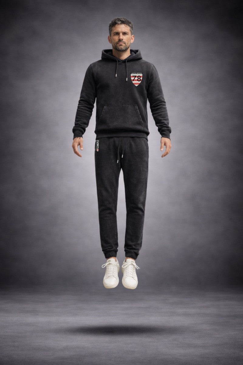 CONJUNTO DEPORTIVO DE HOMBRE LASAL EQUIP NEGRO