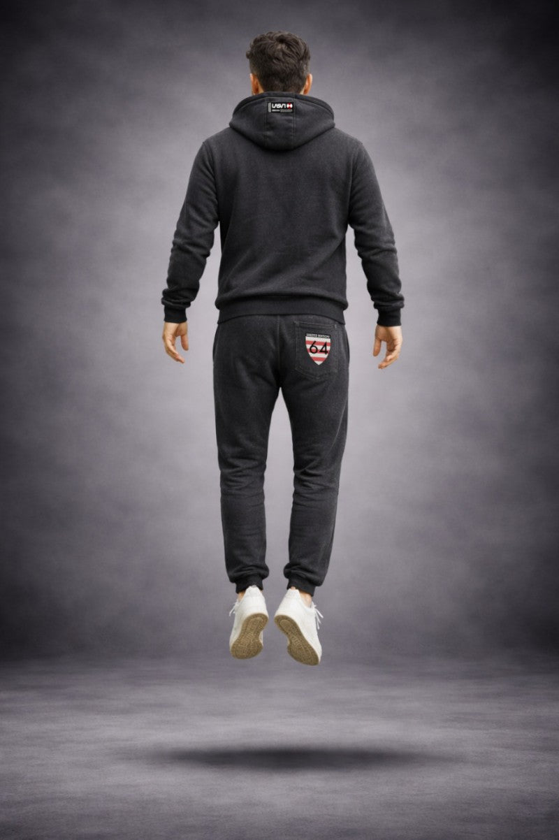 CONJUNTO DEPORTIVO DE HOMBRE LASAL EQUIP NEGRO
