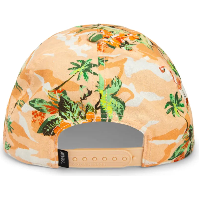Gorra curva marrón snapback gaviota Over It Quittin’ Time Salty Rim The Farm de Goorin Bros