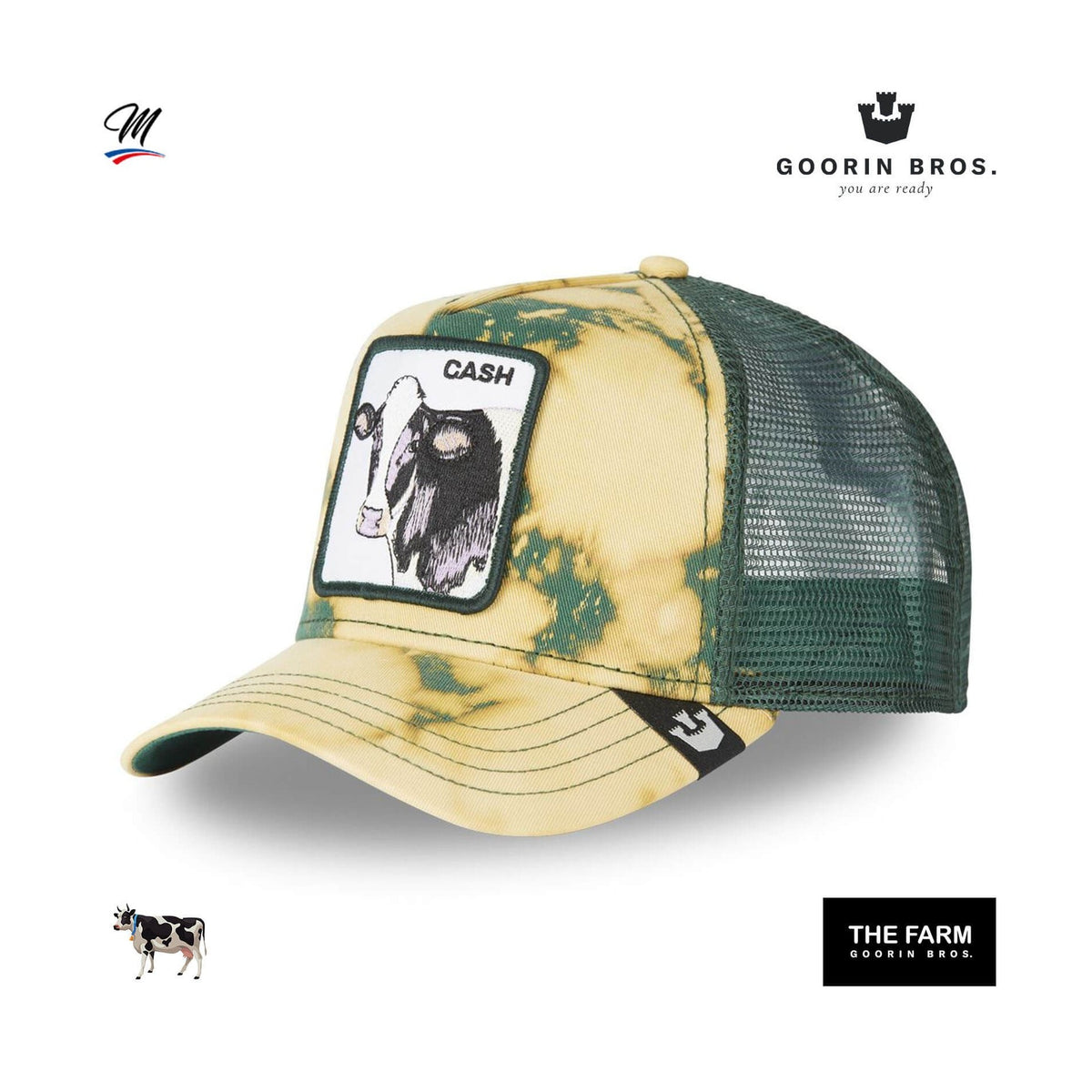 Gorra Trucker Cash Cow (Vaca)
