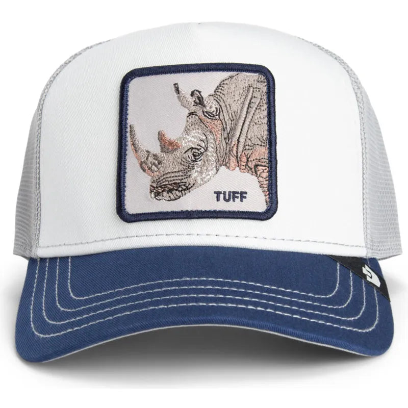 Gorra trucker multicolor rinoceronte Tuff Tri Tone The Farm de Goorin Bros.