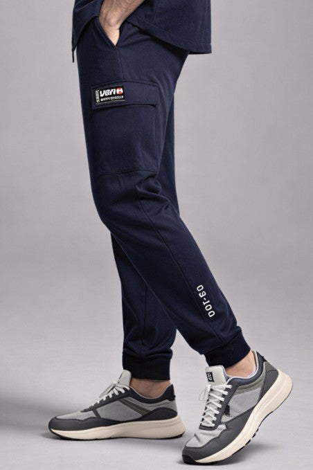 Jogger cargo LaSal Chic azul marino