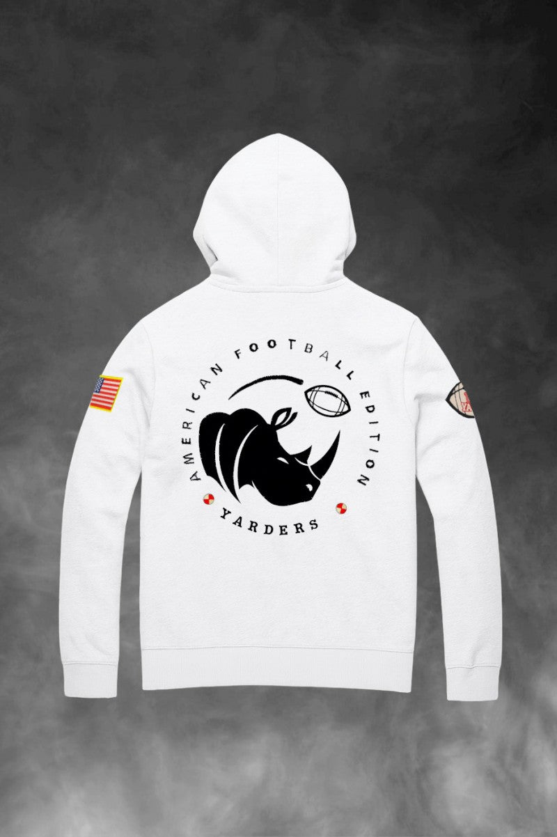 Sudadera de hombre LaSaL by 100 Yardas RINHO blanco