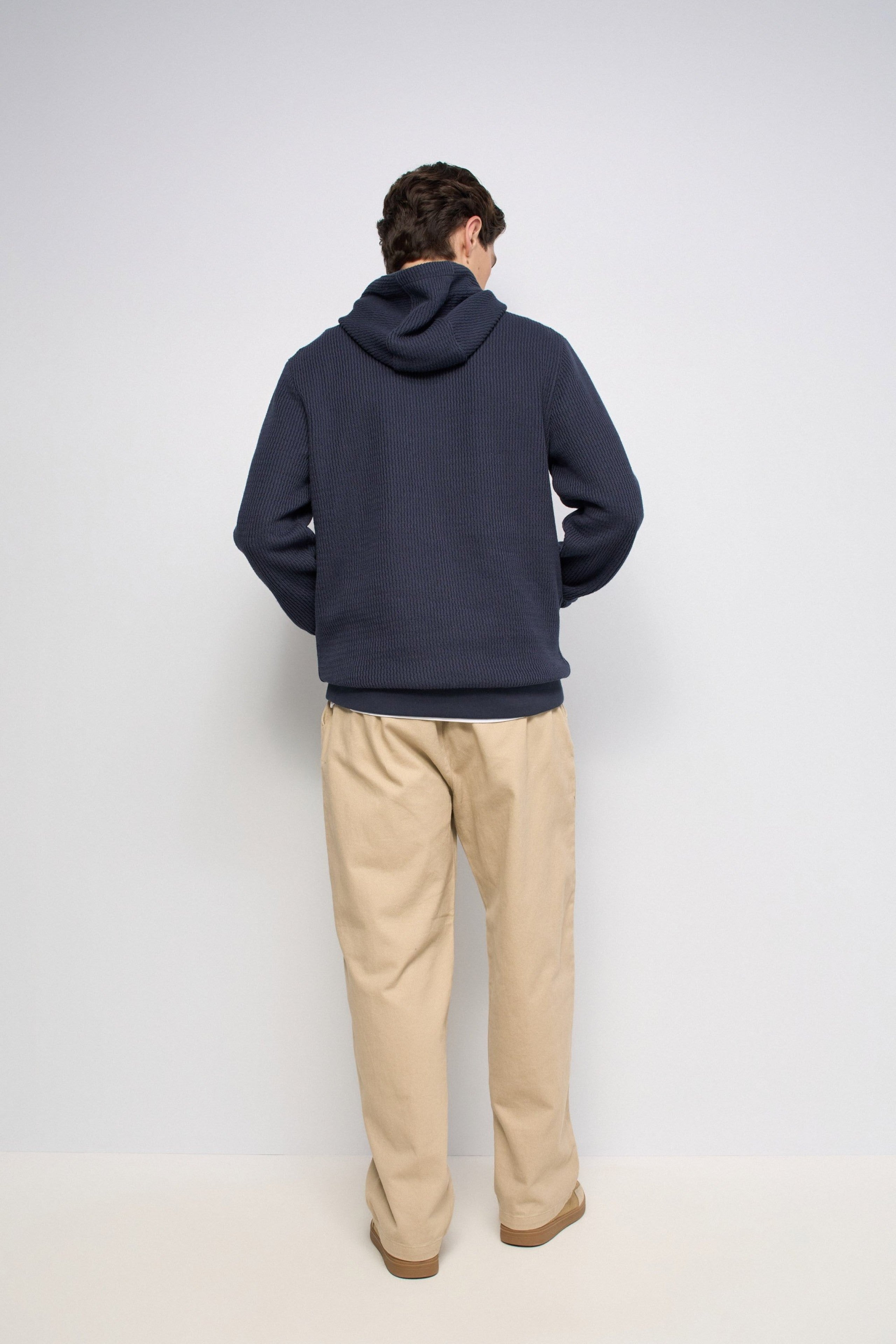 Sudadera Salsa con capucha de punto texturizado