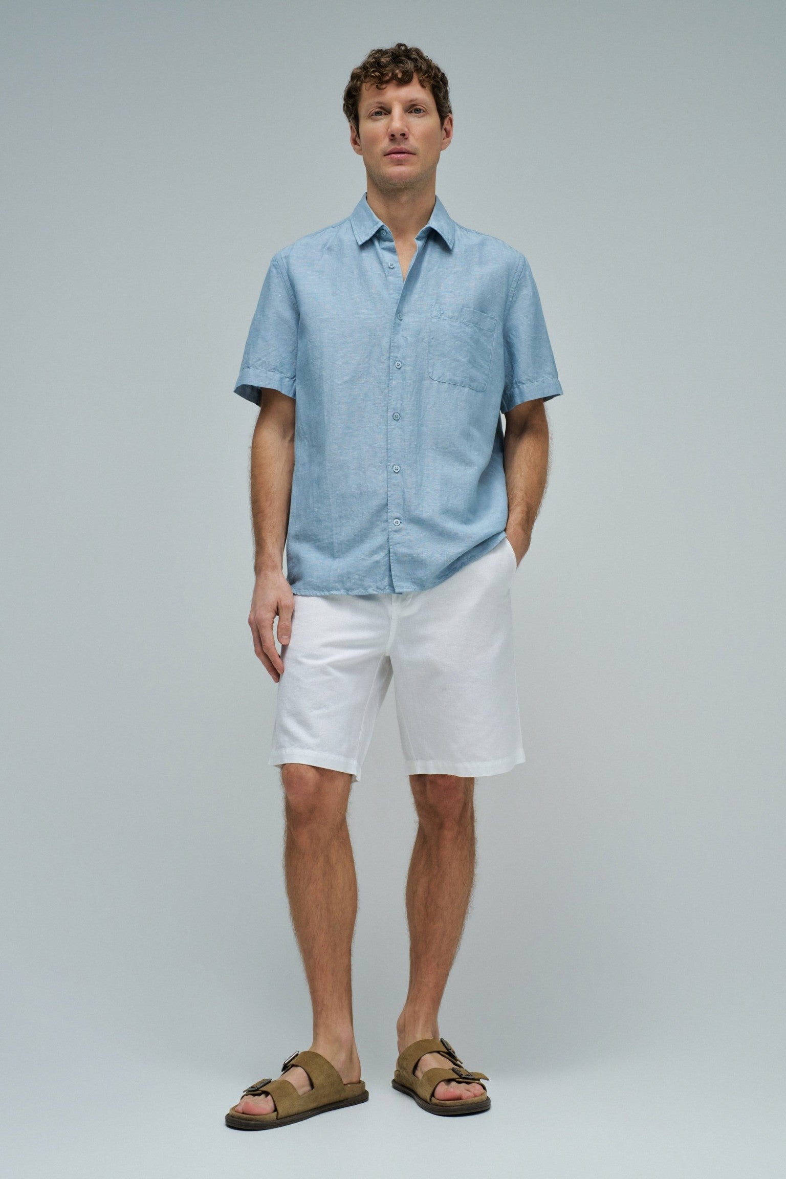 CAMISA CON LINO