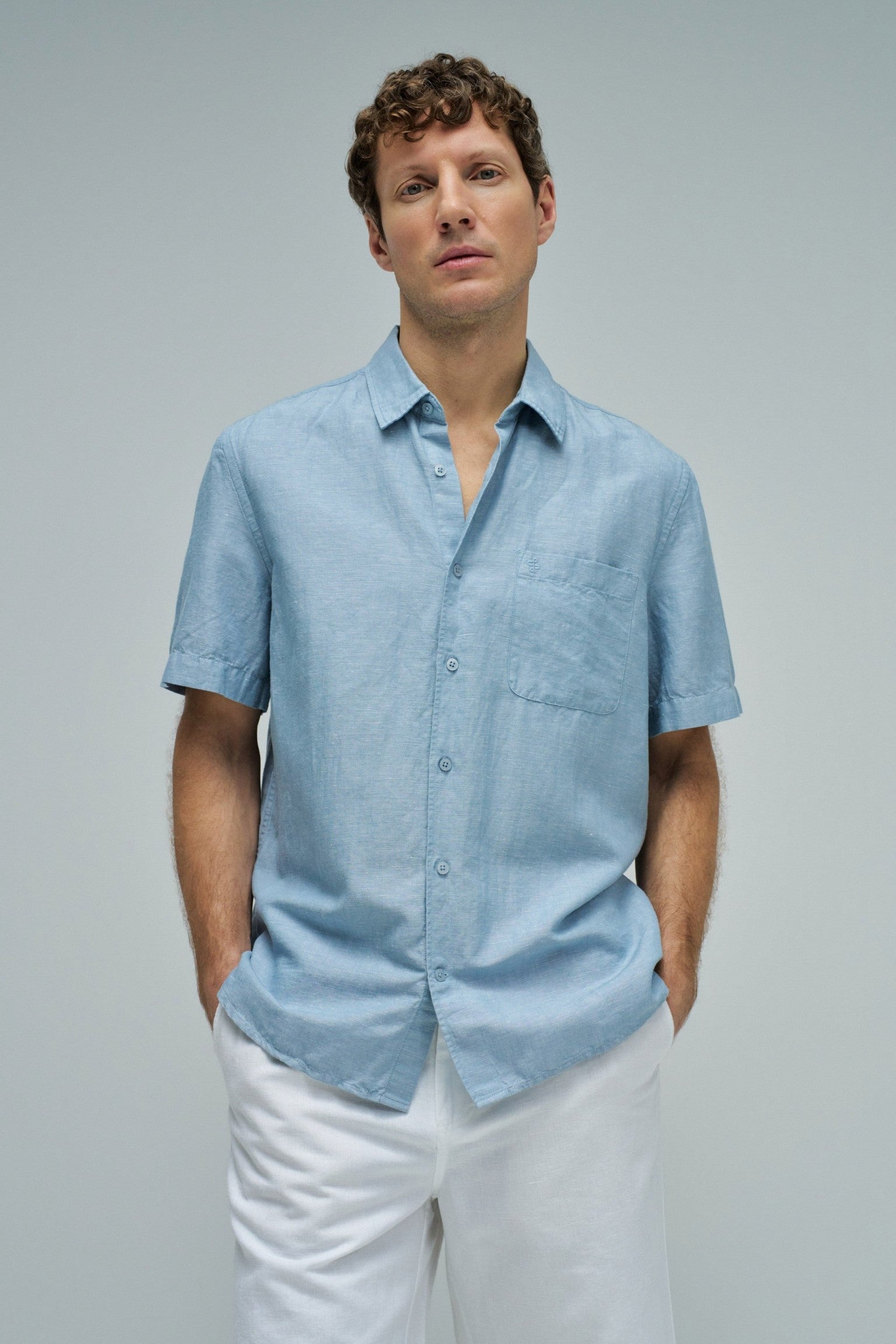 CAMISA CON LINO