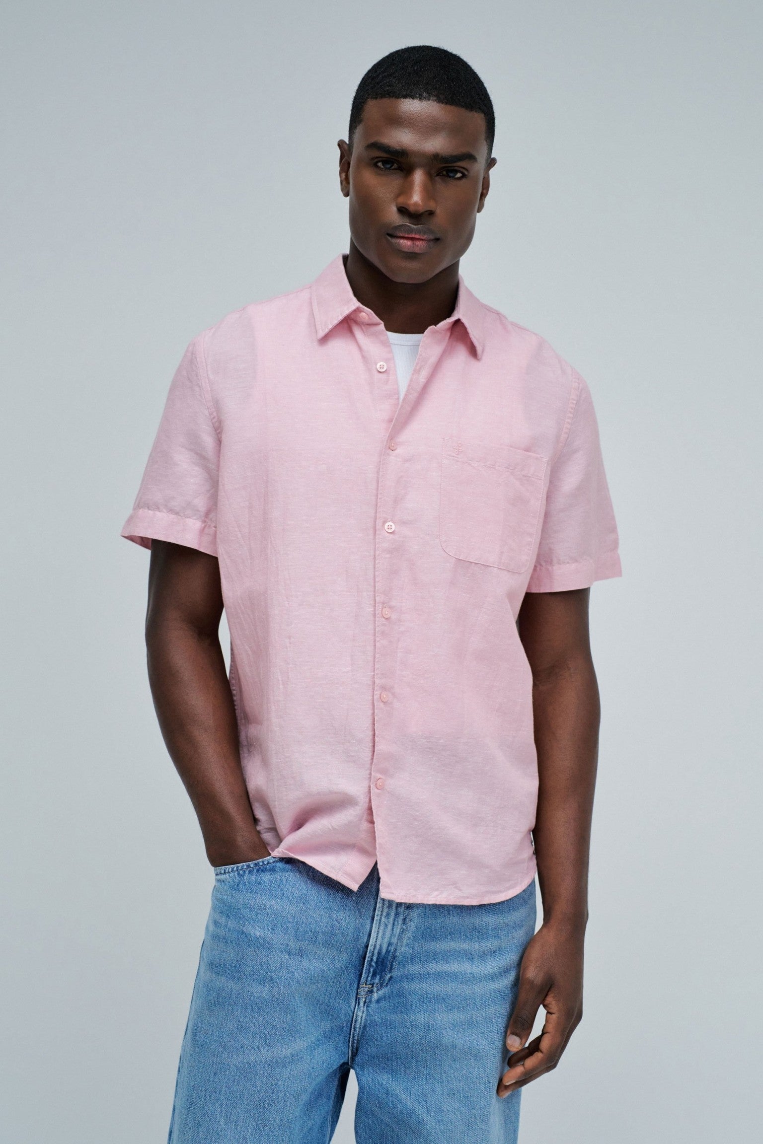 CAMISA CON LINO