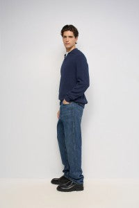 Vaquero Relaxed Fit Salsa Jeans color azul