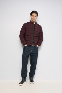 Chaqueta acolchada Salsa Jeans color vino