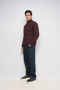Chaqueta acolchada Salsa Jeans color vino