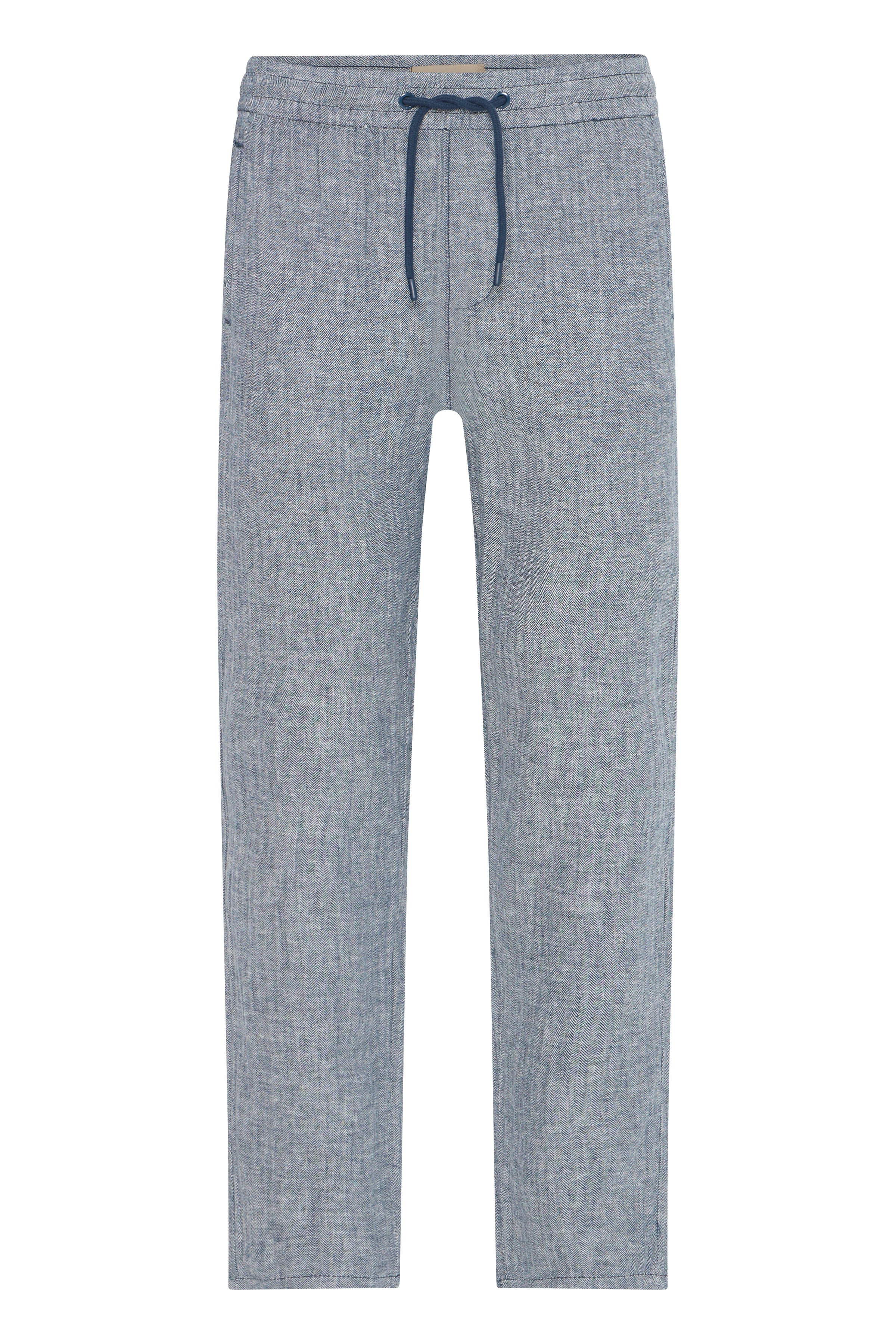 Pantalon de lino azul de Blend