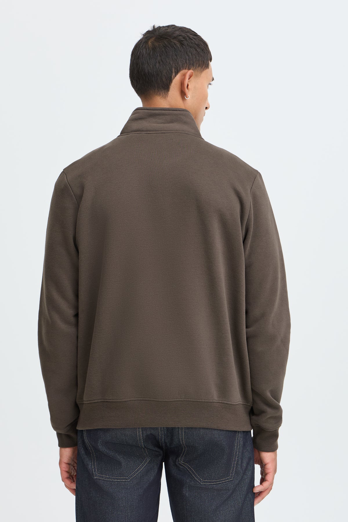 Sudadera Blend BHKenji Sweatshirt con cremallera marrón