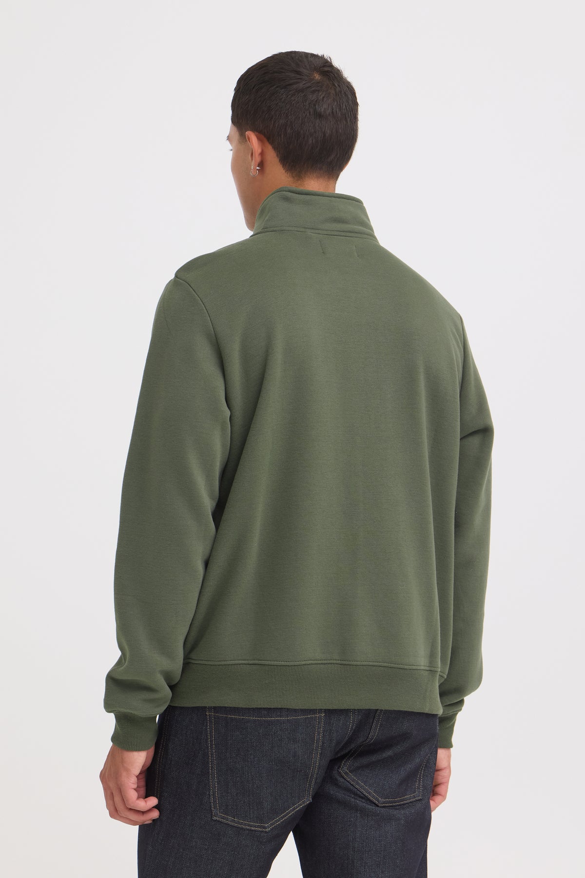 Sudadera Blend BHKenji Sweatshirt con cremallera verde