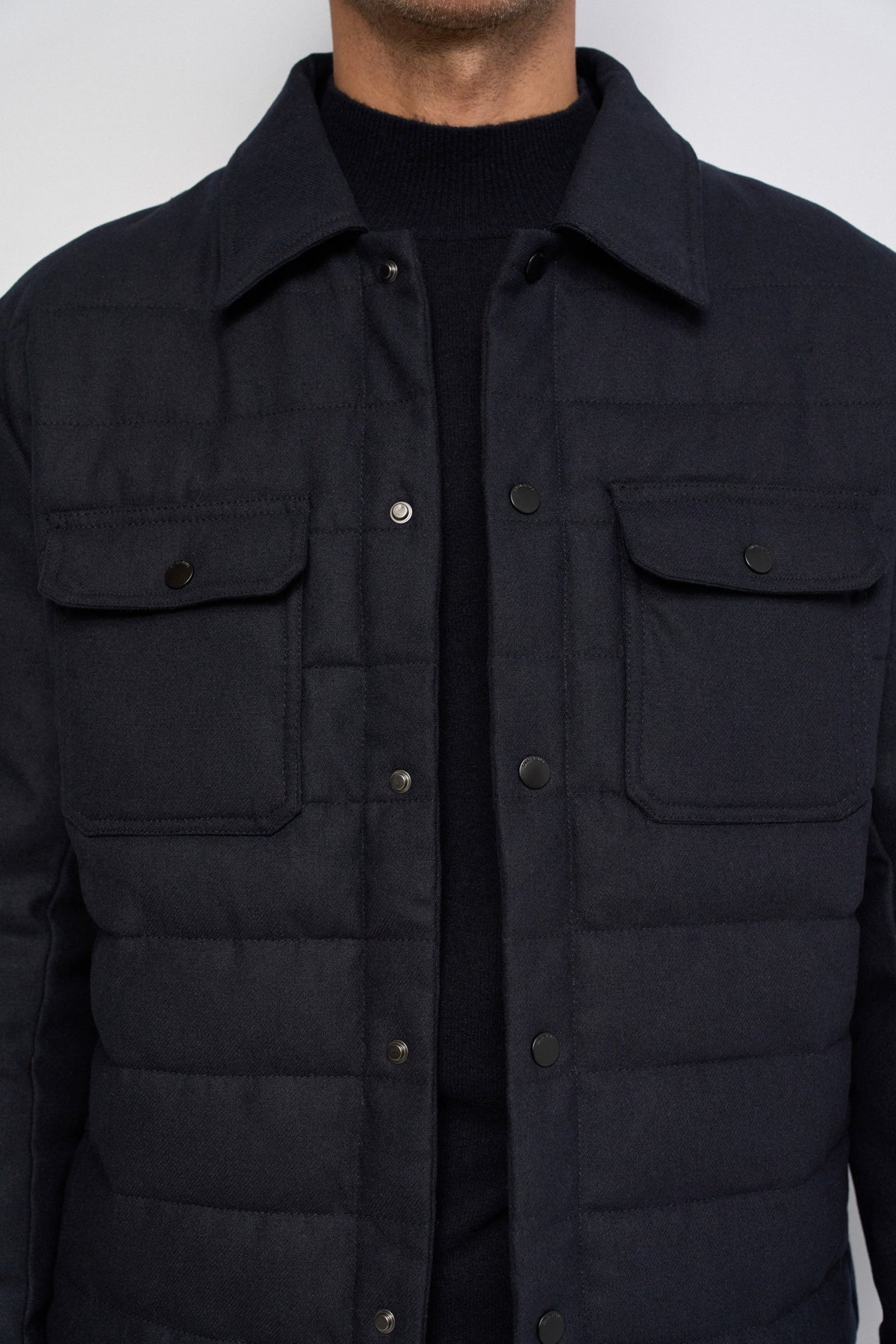 Sobrecamisa Salsa acolchada con lana
