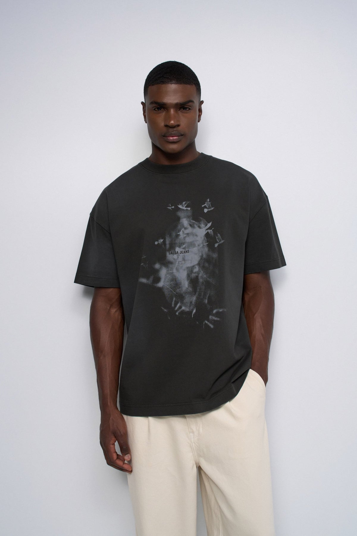 Camiseta Salsa estampada Relaxed fit