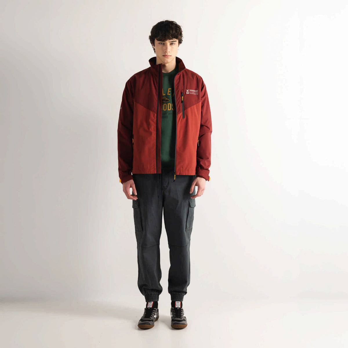 Chaqueta Cortavientos Repelente al Agua Terracota JACKET HARBOR TERRACOTA