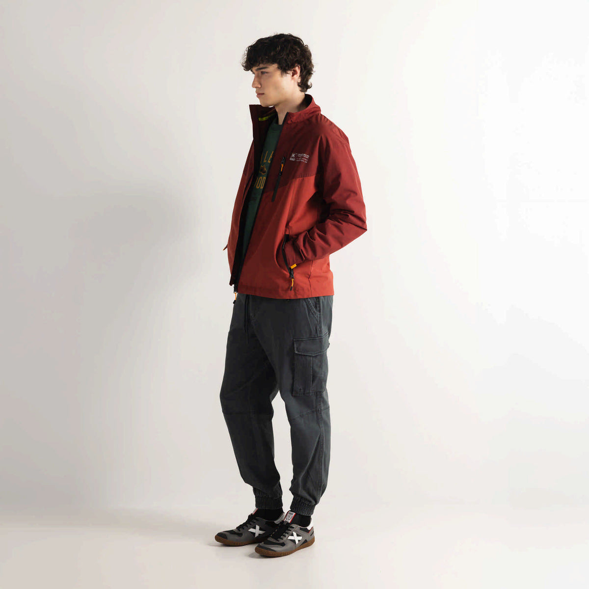 Chaqueta Cortavientos Repelente al Agua Terracota JACKET HARBOR TERRACOTA