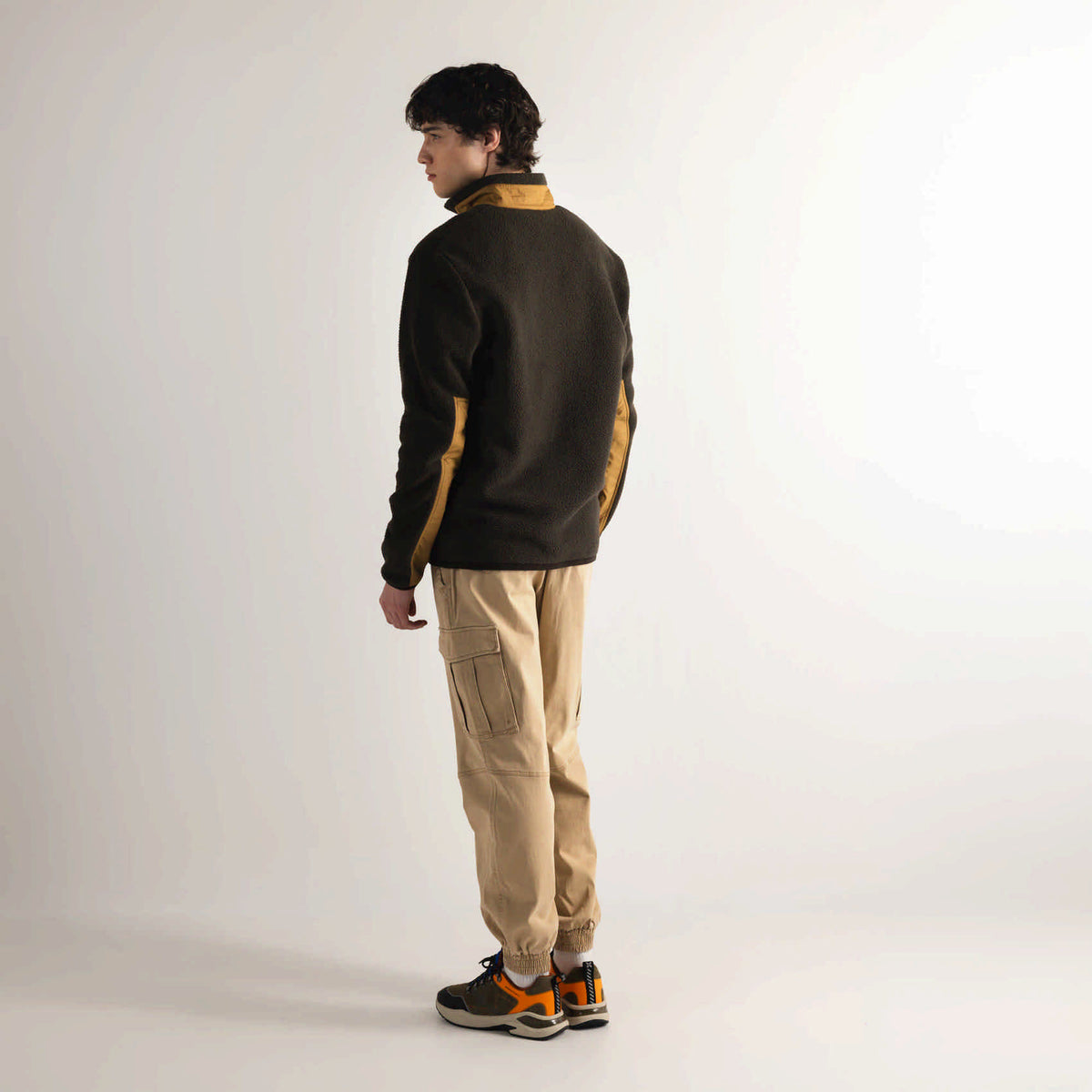 Chaqueta Polar Cuello Alto Moca POLAR DENIS MOCCA