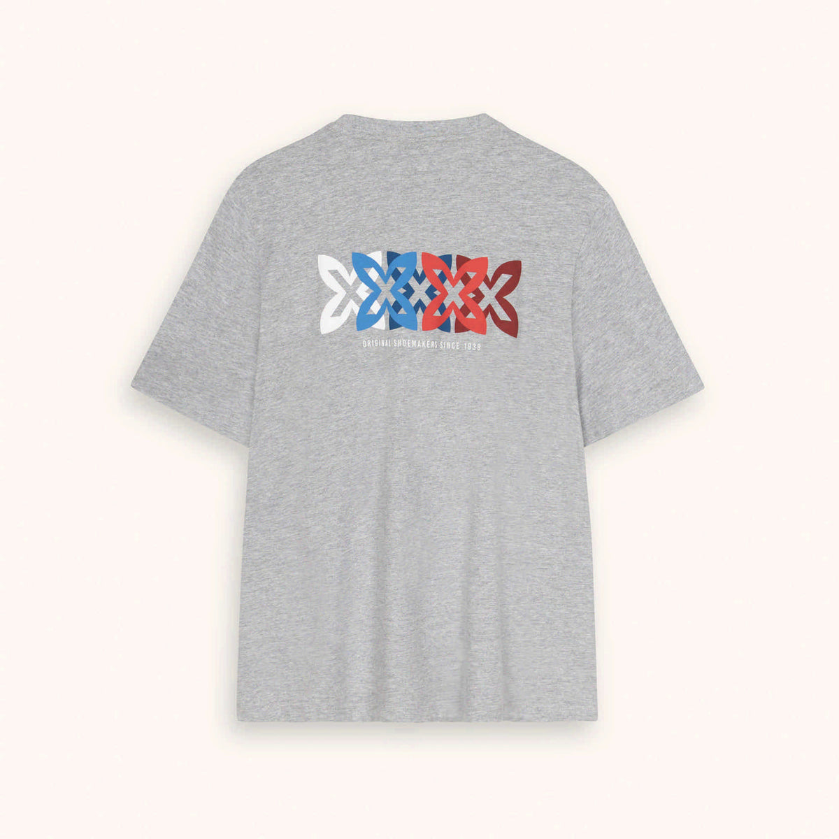 Camiseta Algodón Orgánico Manga Corta Gris | REGULAR T-SHIRT OLIMPIC GREY