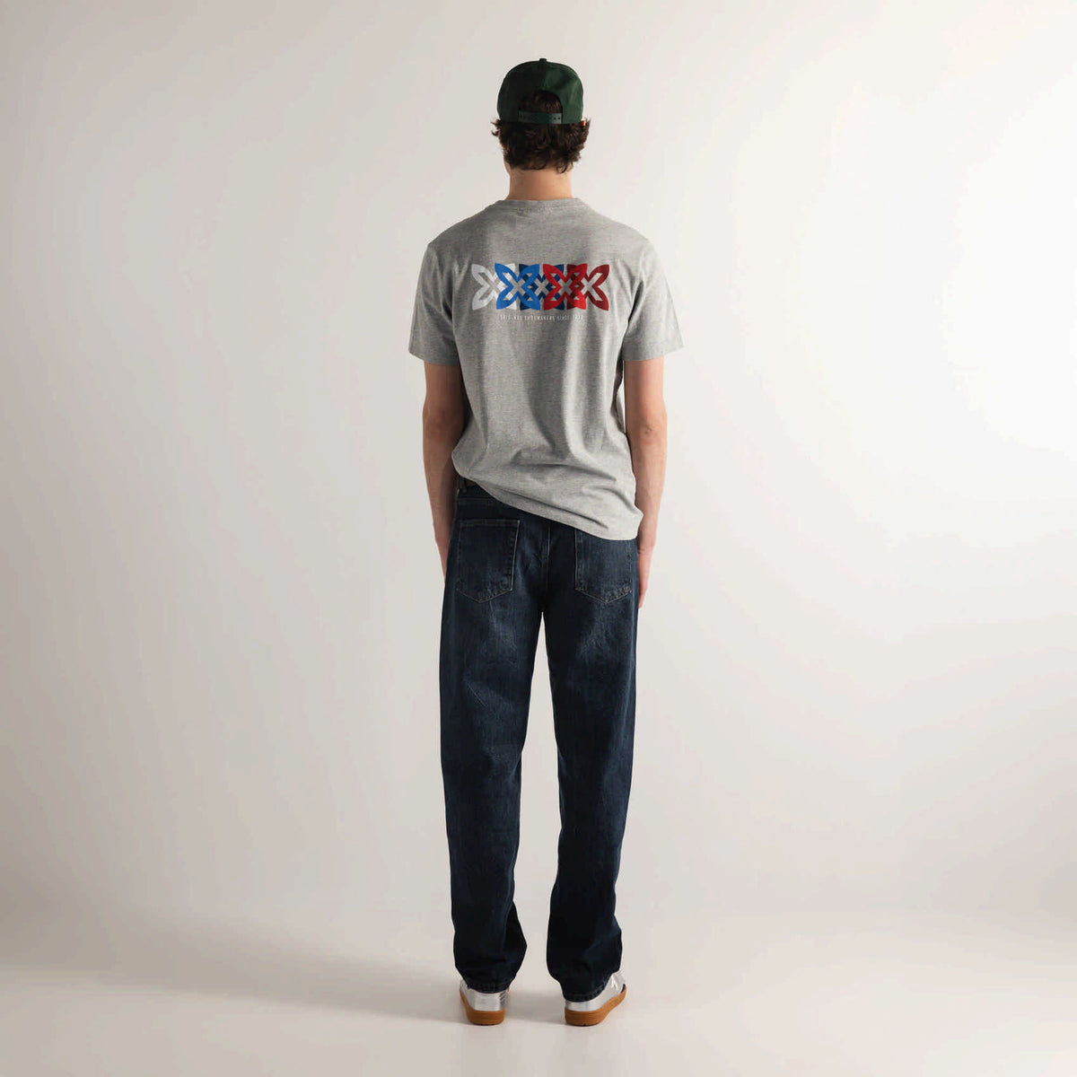 Camiseta Algodón Orgánico Manga Corta Gris | REGULAR T-SHIRT OLIMPIC GREY