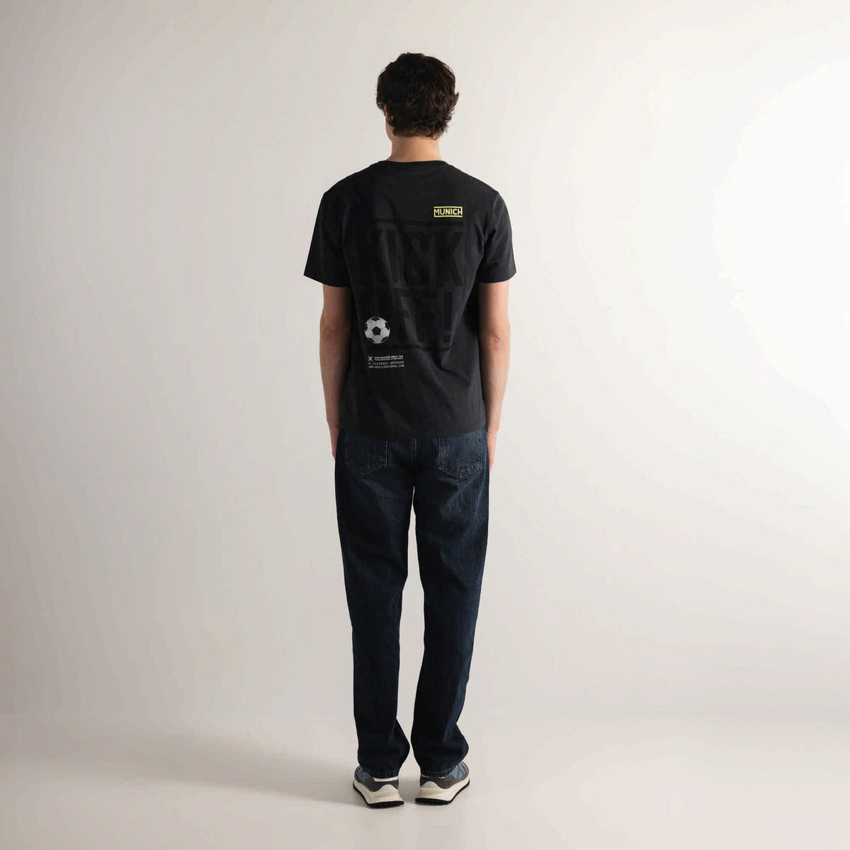 Camiseta Algodón Orgánico Manga Corta Gris Antracita REGULAR T-SHIRT KICK ANTHRACITE