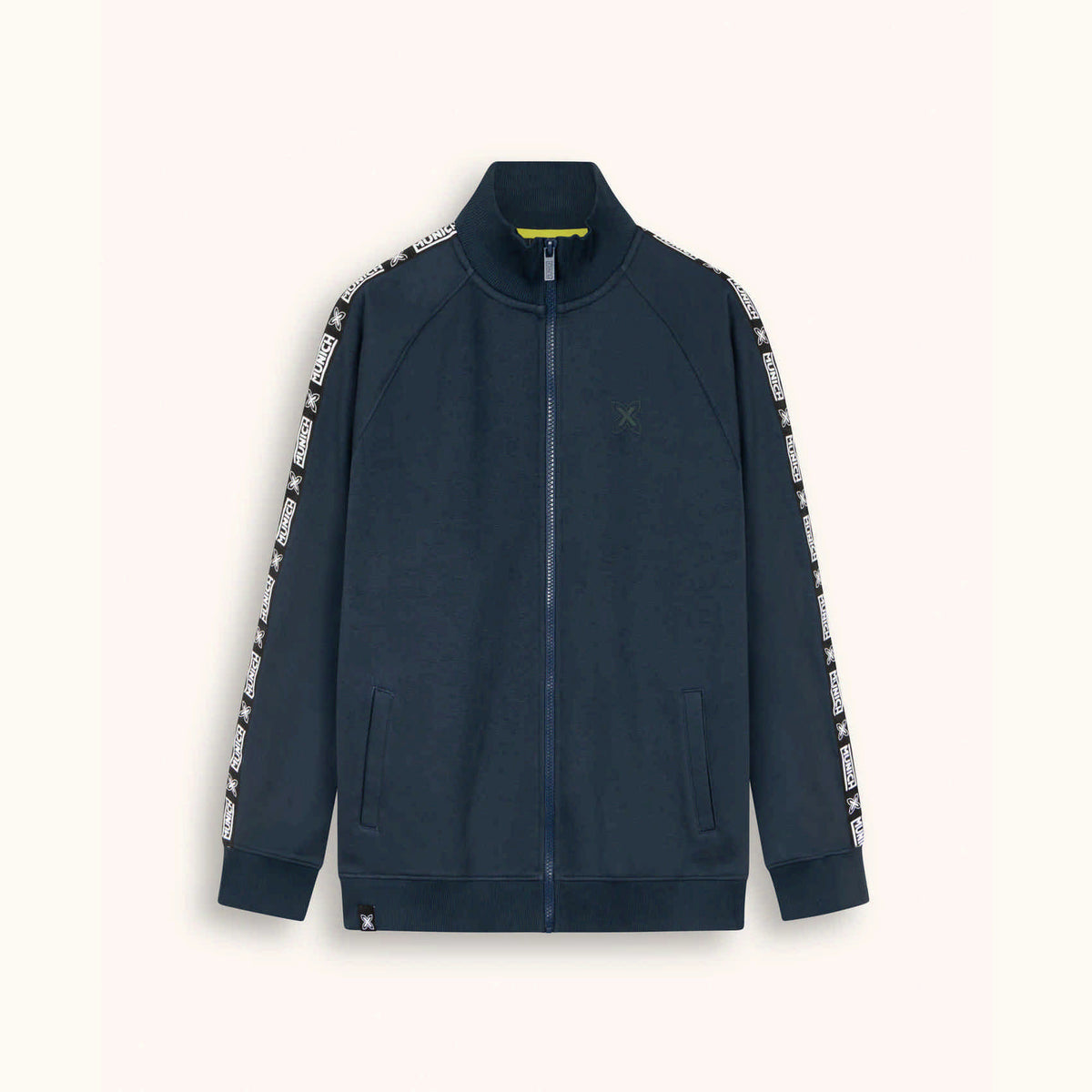 Chaqueta Deportiva de Chándal Azul Marino con Banda Lateral ESSENTIALS JACKET SQUADRA NAVY