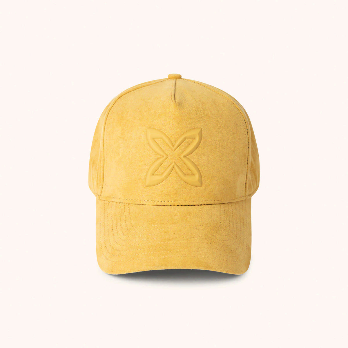 Gorra Unisex de Algodón Velour Mostaza con Logo 3D CAP ESSENTIALS MUSTARD