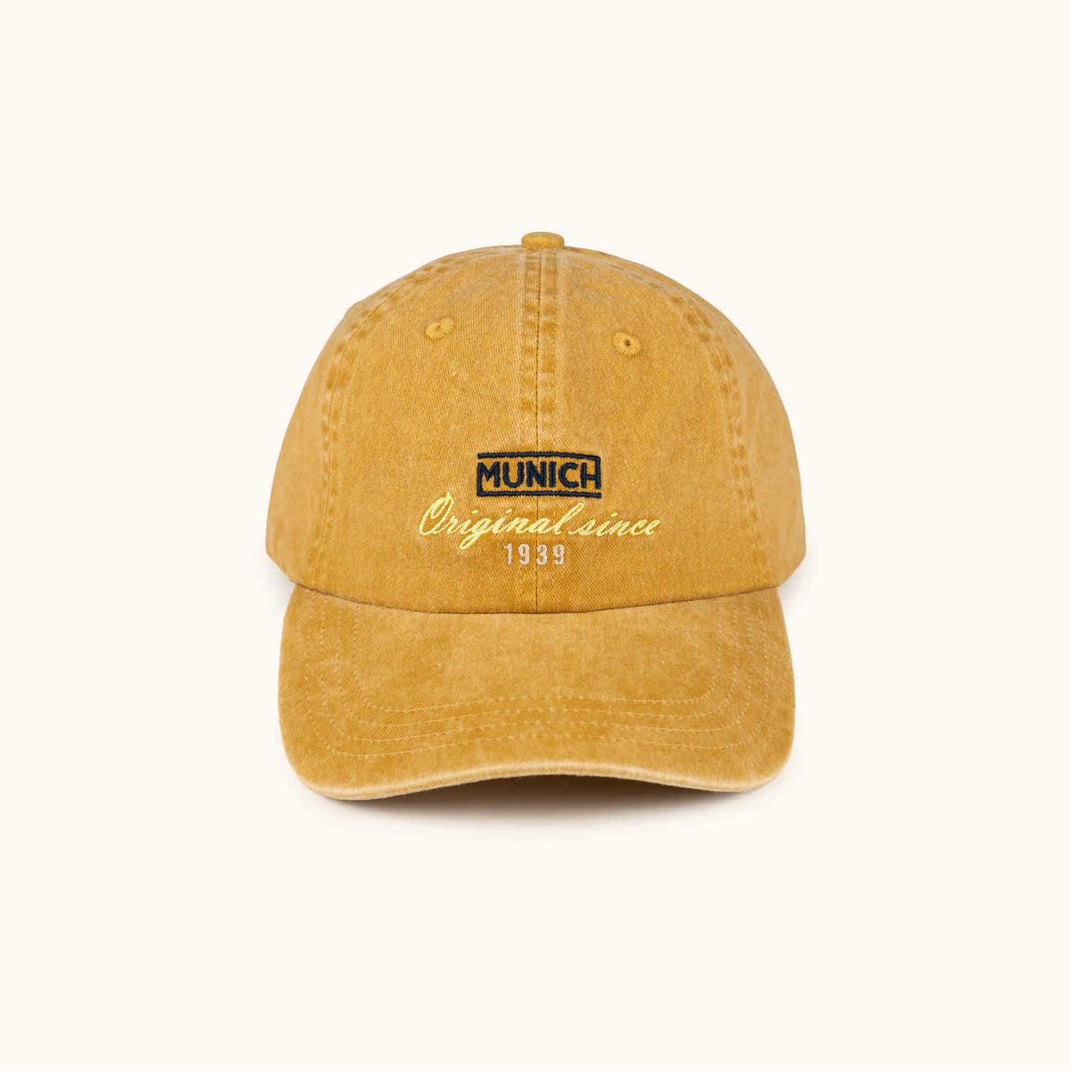 Gorra Baseball Algodón Lavado Dorado Ajustable | BASEBALL CAP LIFESTYLE CALI GOLD