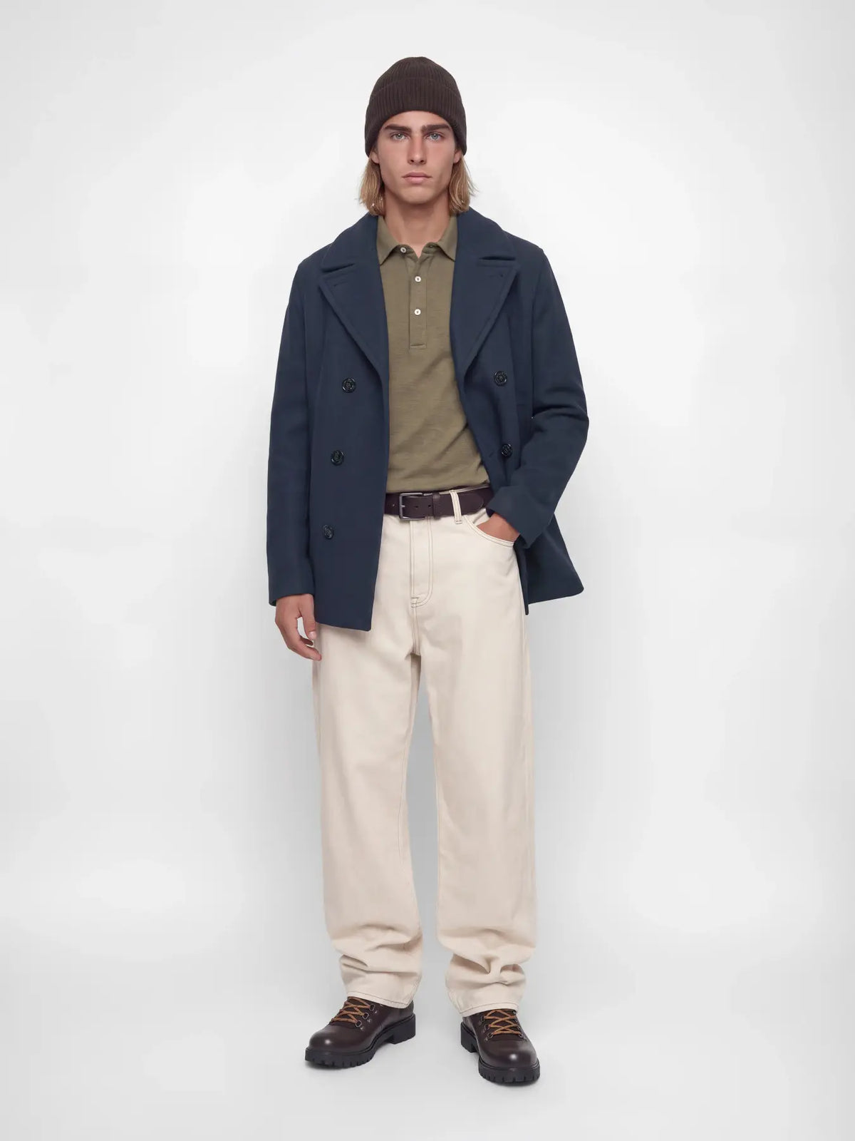 JPRBLUNEIL WOOL BLEND PEACOAT
