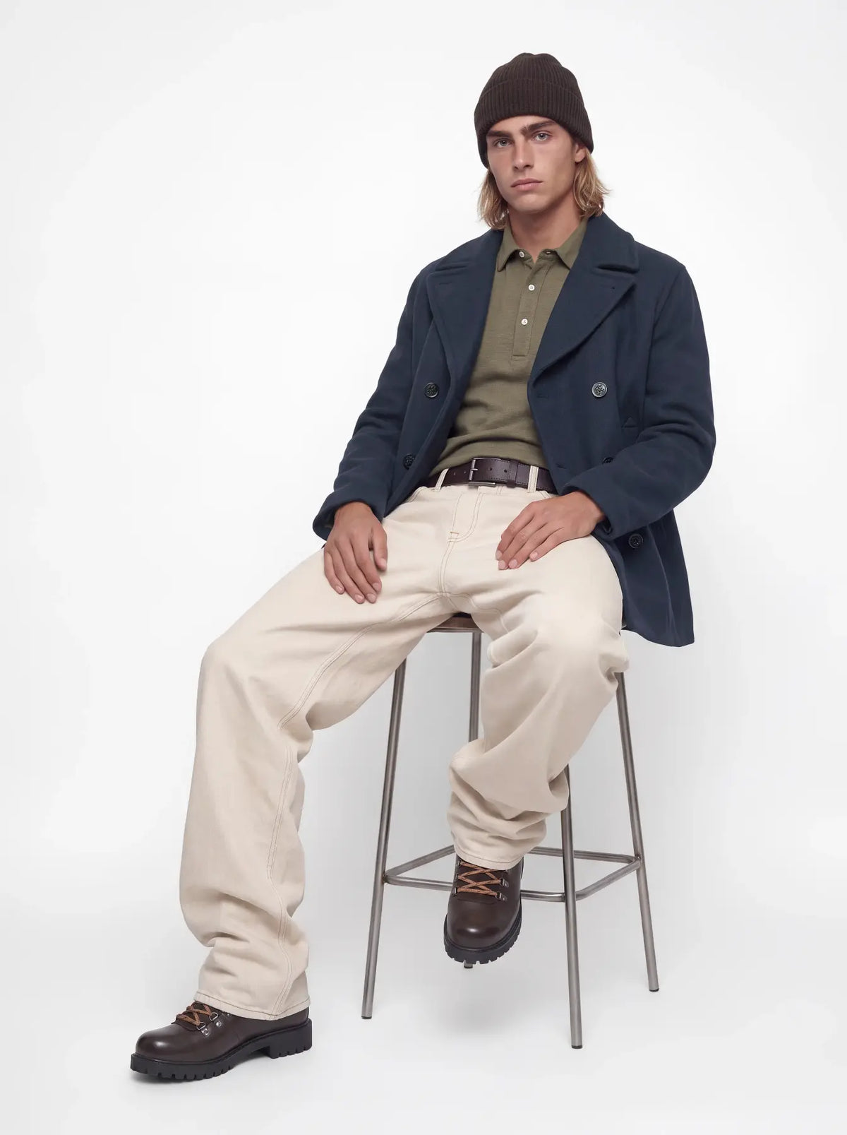 JPRBLUNEIL WOOL BLEND PEACOAT