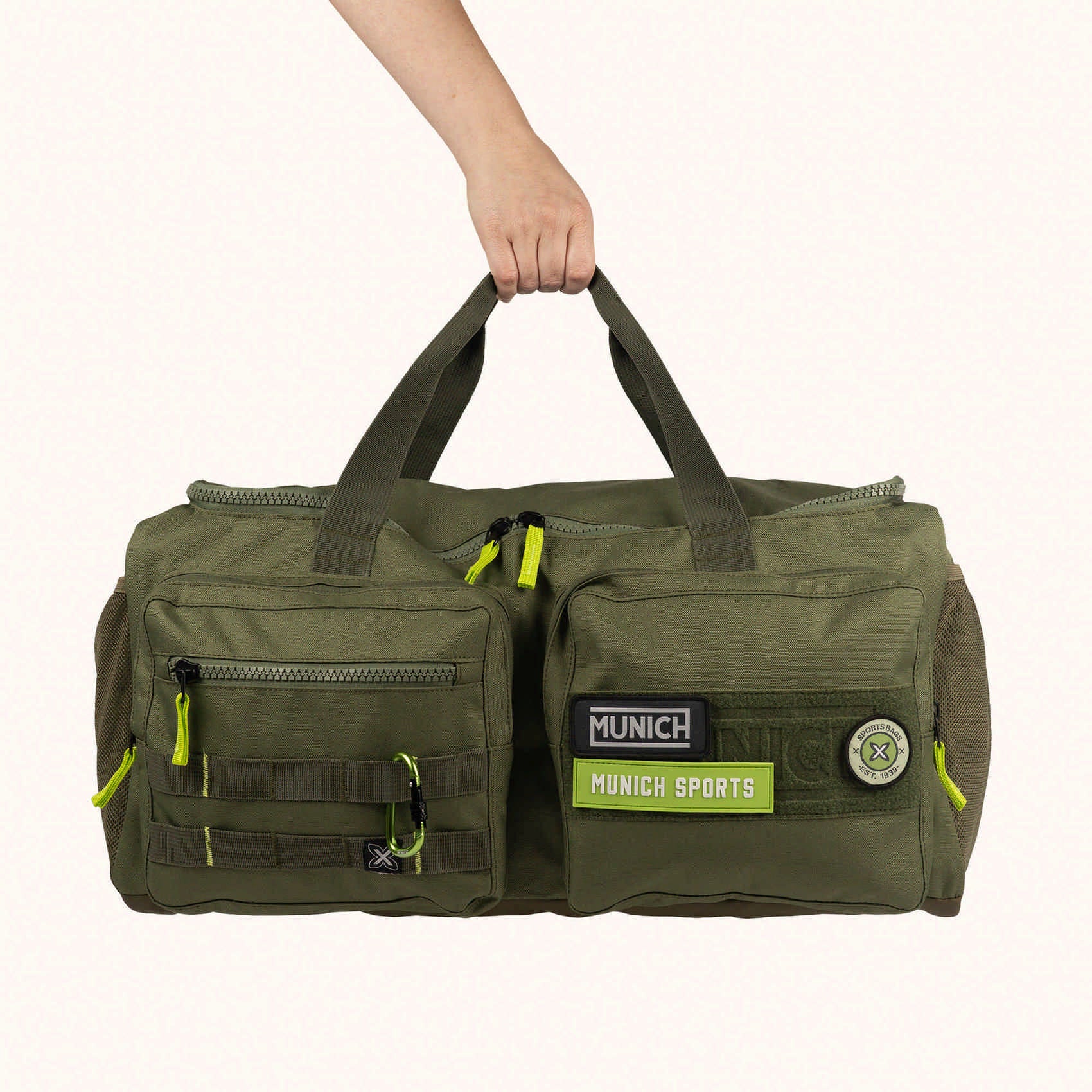 Bolsa de viaje y gimnasio Munich WEEKENDER DELTA Khaki