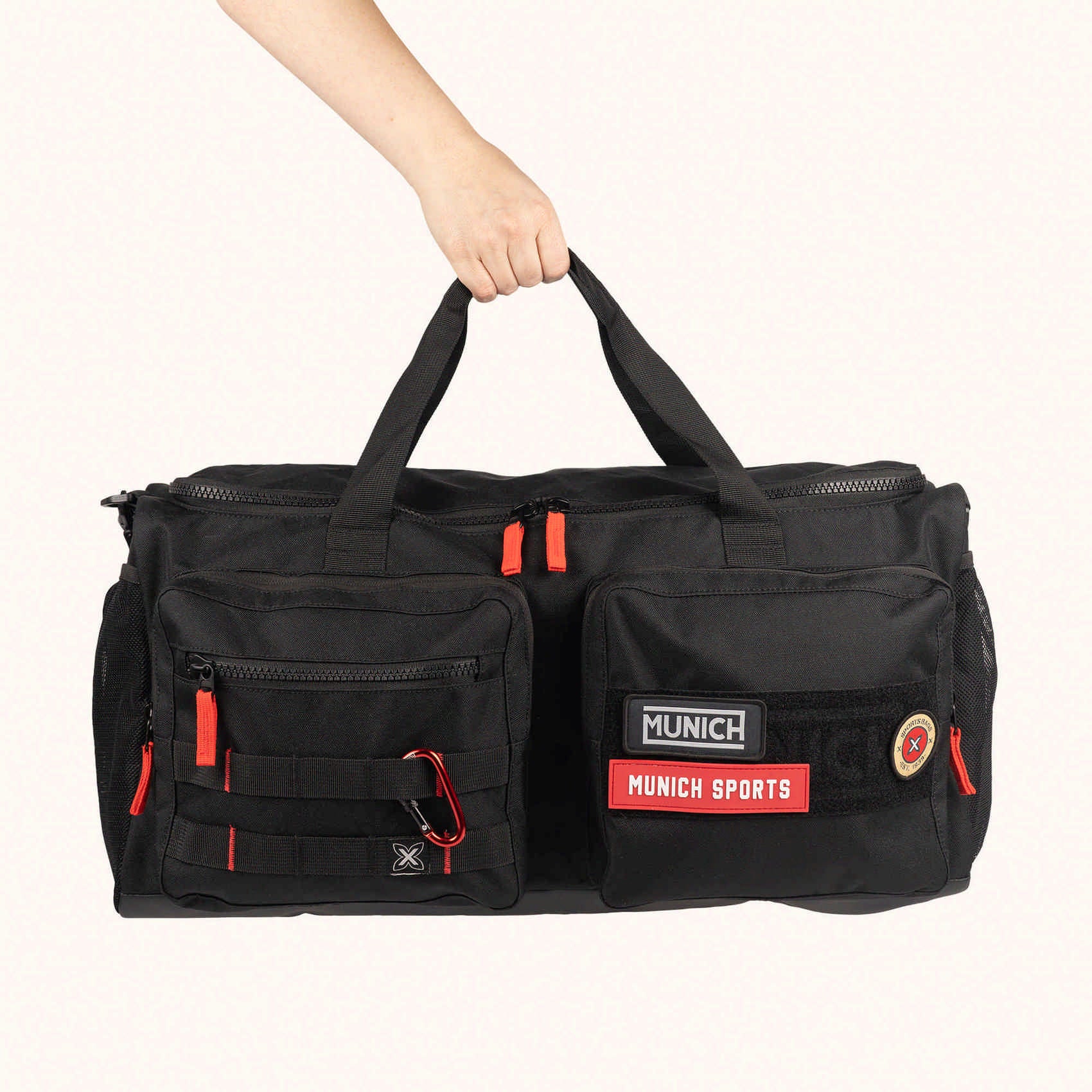 Bolsa de viaje y gimnasio Munich WEEKENDER DELTA Negro